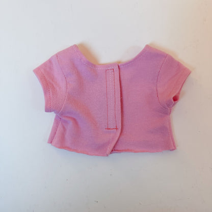 "Dump Him" Pink Cropped Doll T-Shirt