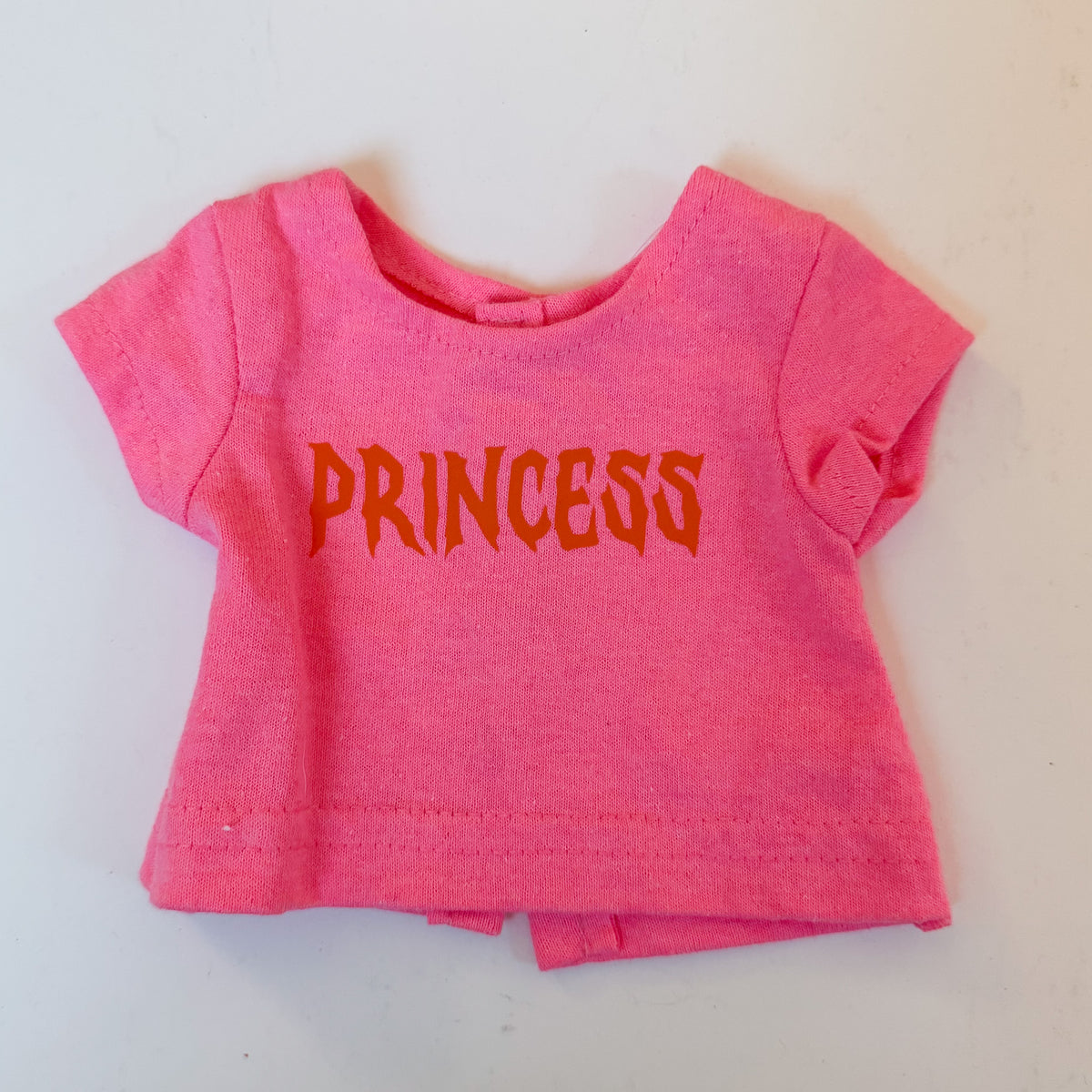 "Princess" Neon Pink Doll T-Shirt