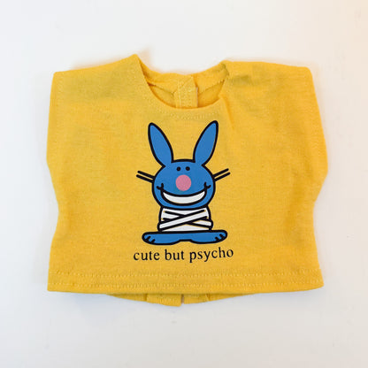 Happy Bunny Yellow Doll Shirt