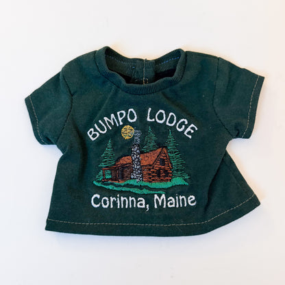 Bumpo Lodge Green Embroidered Doll T-Shirt