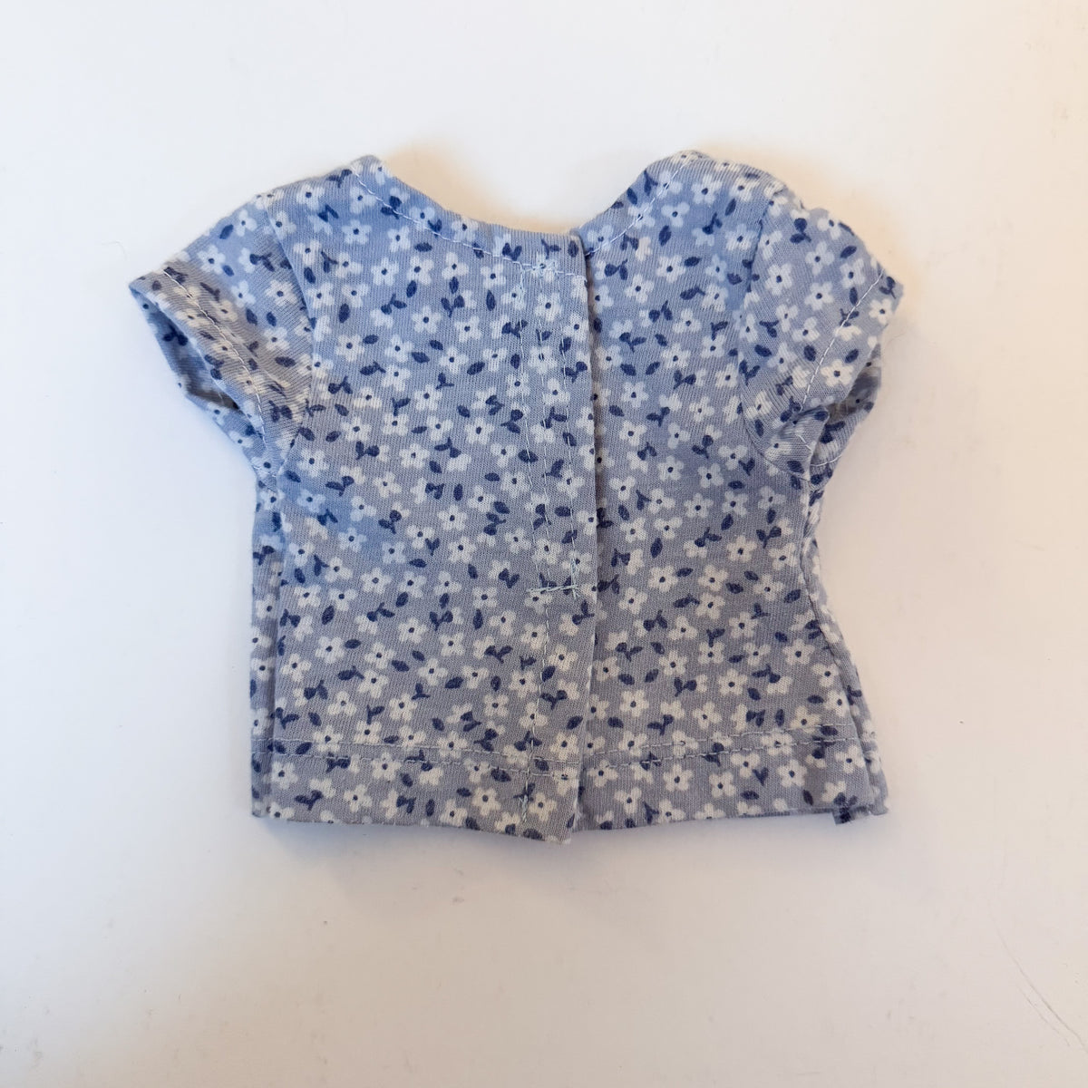 Floral Doll T-Shirt Blue